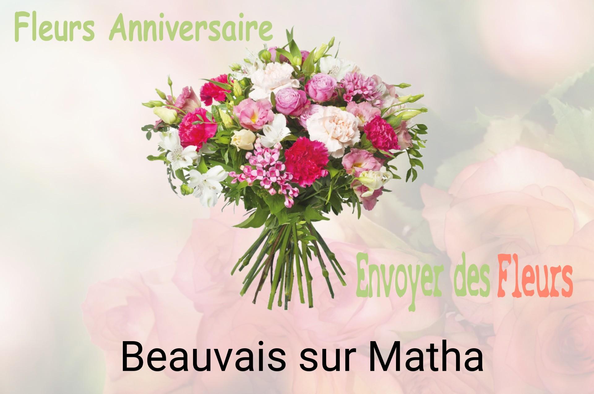 Bouquet de fleurs d’anniversaire livré à Beauvais-sur-Matha