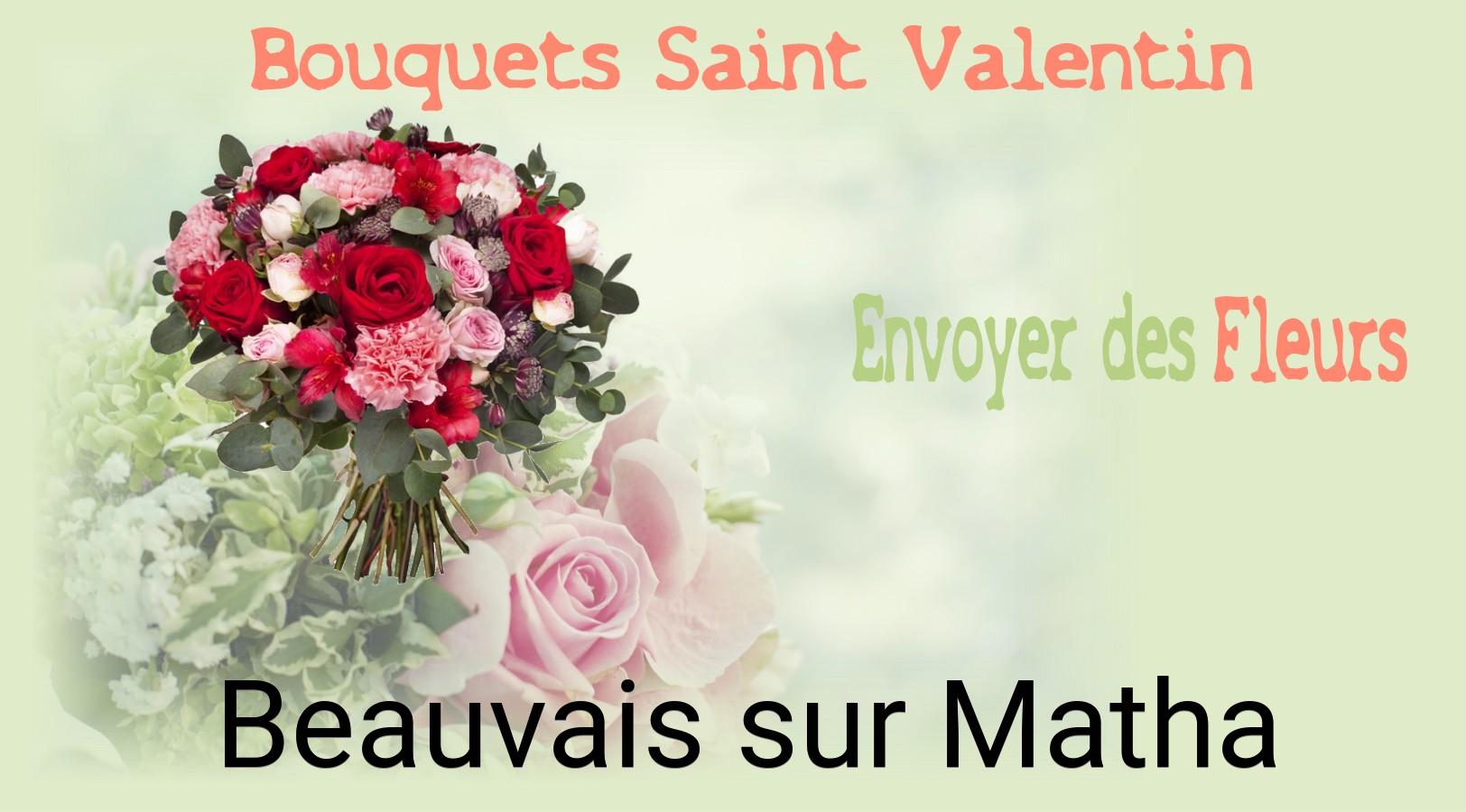 Roses de Saint-Valentin livrées à Beauvais-sur-Matha